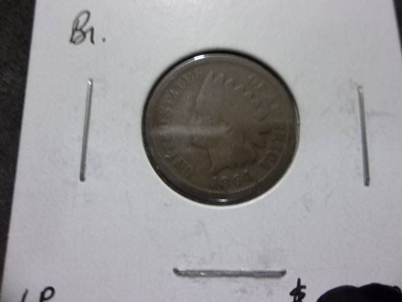 1864 Indian Head Cent