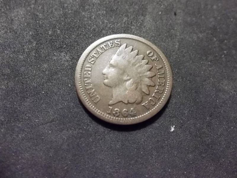 1864 Indian Head Cent