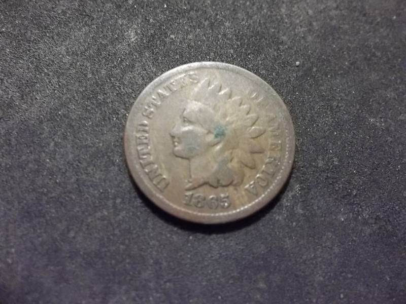 1865 Indian Head Cent