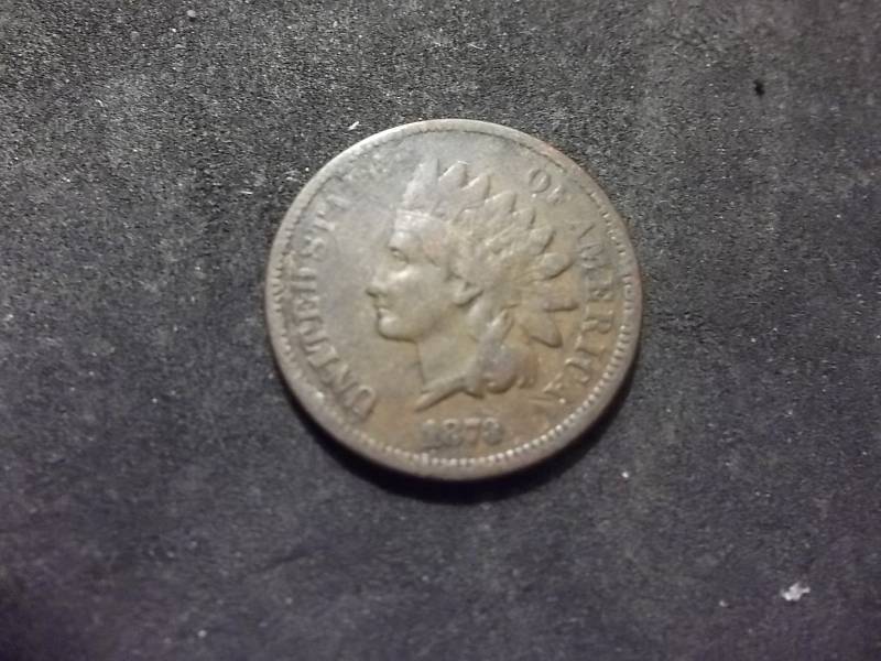 1873 Indian Head Cent
