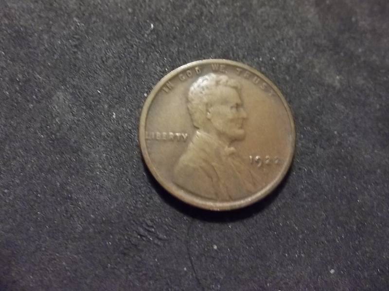 1922 Weak D-Strong Reverse Lincoln Cent