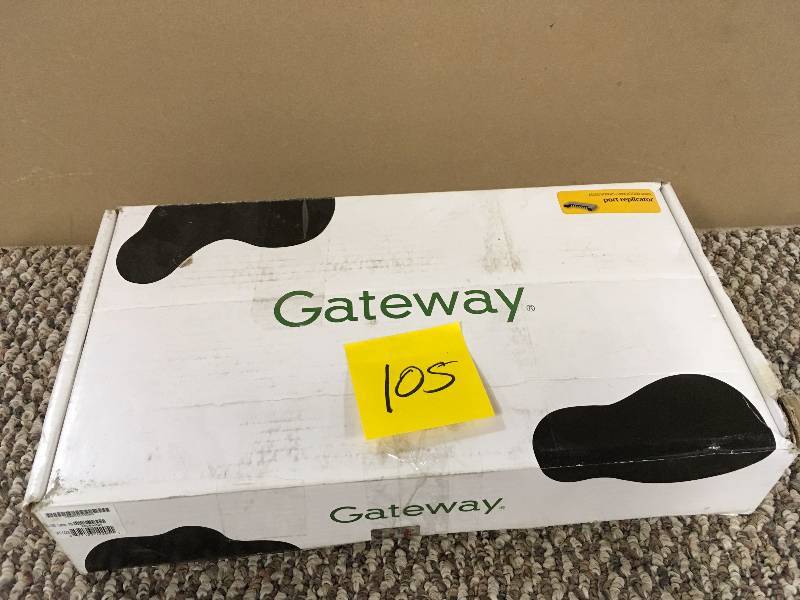lot 105 image: Gateway M250M280S-7200CCX200 Series Port Replicator - Open Box