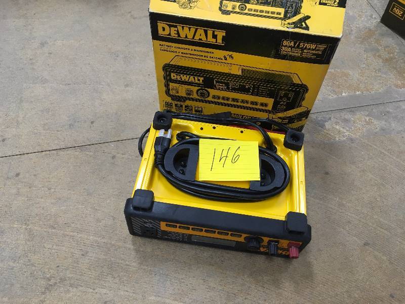 Dewalt DXAEC80 30 Amp Multi Bank Battery Charger with 80 Amp Engine