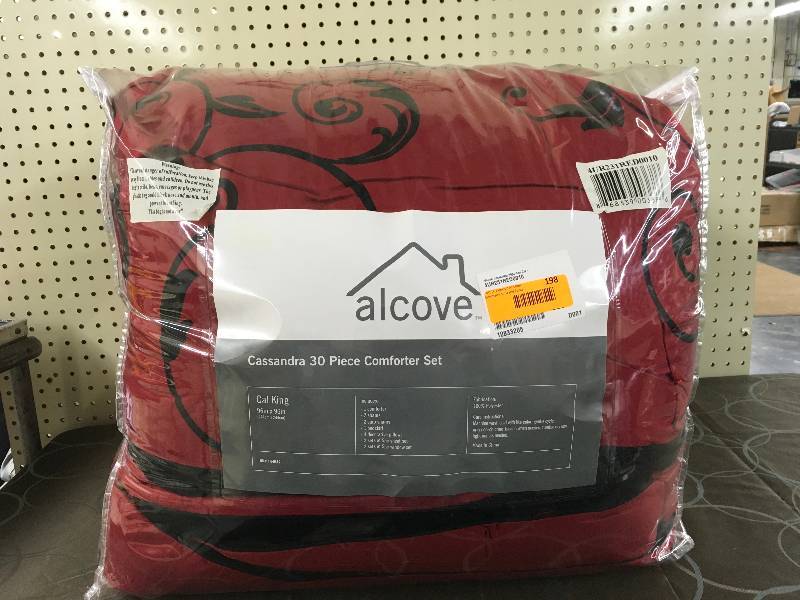 lot 198 image: Alcove Cassandra 30- Pc. Comforter Set