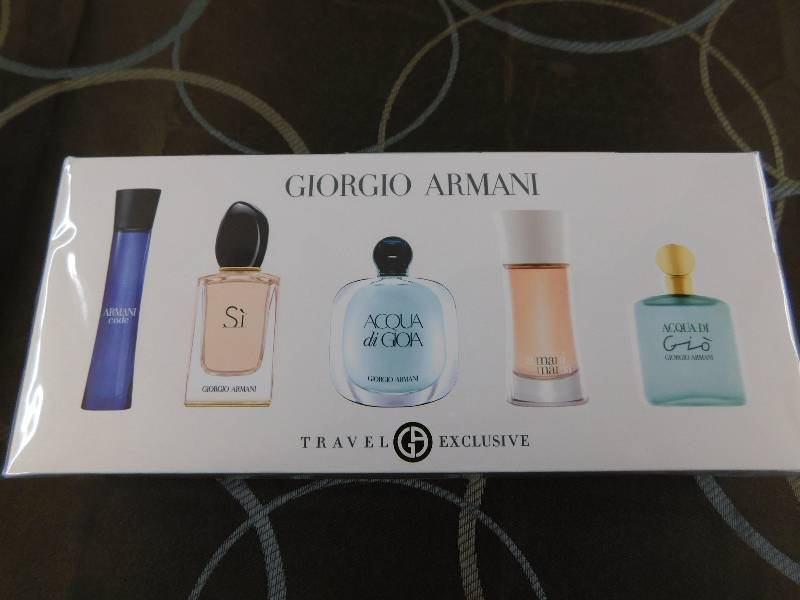 lot 186 image: Giorgio Armani Variety Perfume, MSRP $55.00