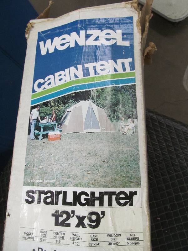 lot 31 image: Wenzel cabin tent