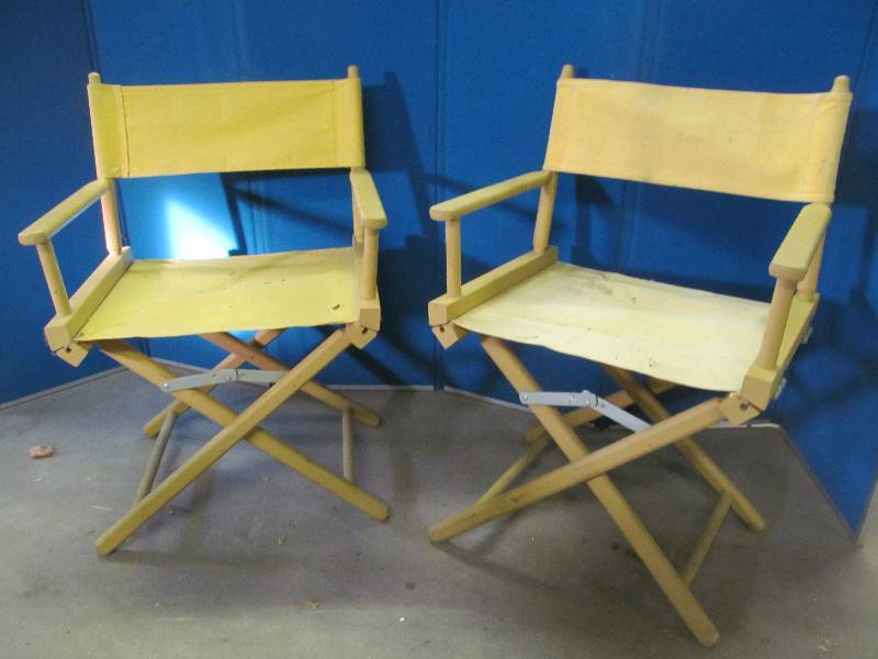 lot 46 image: directors chairs