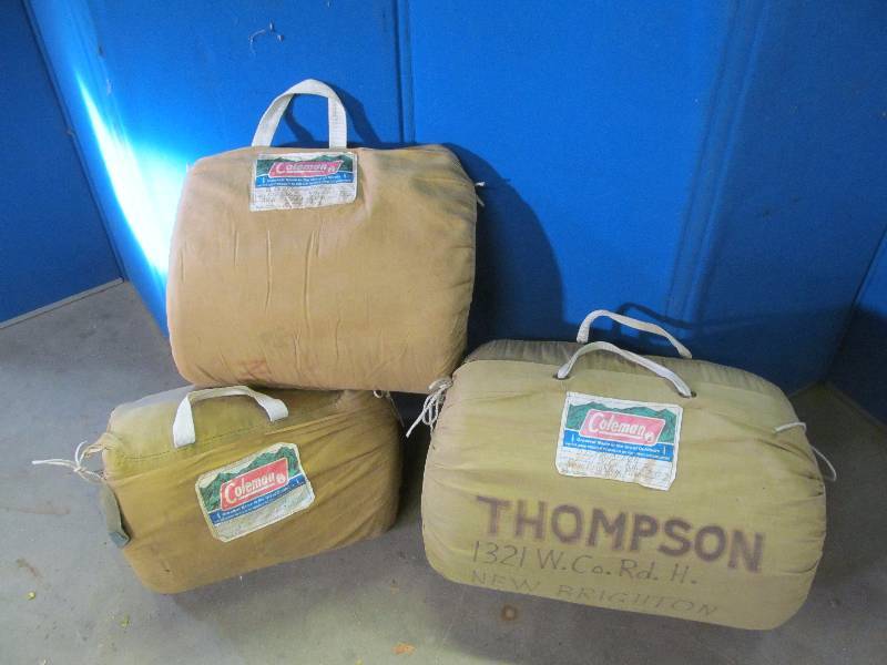 lot 55 image: Coleman sleeping bags