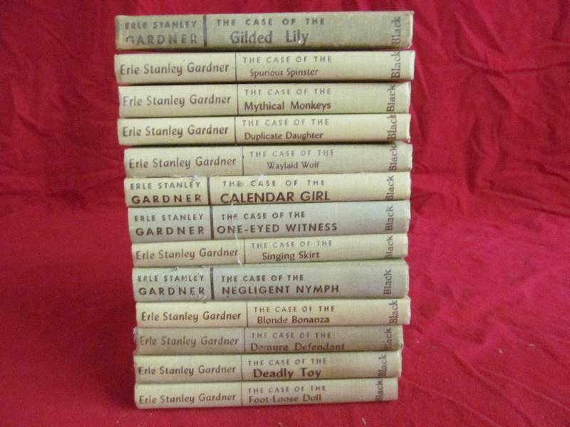 lot 94 image: Erle Stanley gardener books