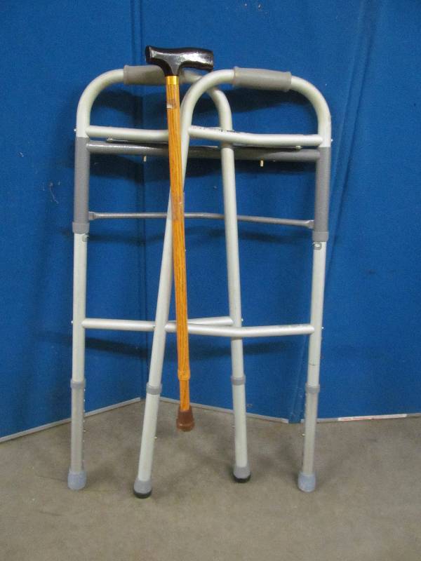 lot 216 image: Guardian walker, cane