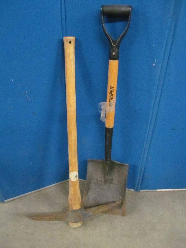 lot 219 image: pick, spade