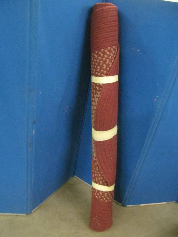 lot 225 image: braided  rug