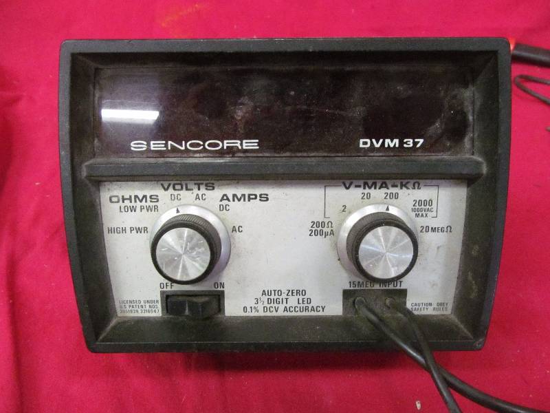 lot 288 image: Sencore tester