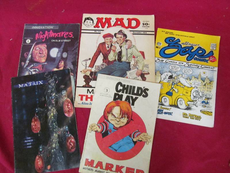 lot 298 image: comics, magazines