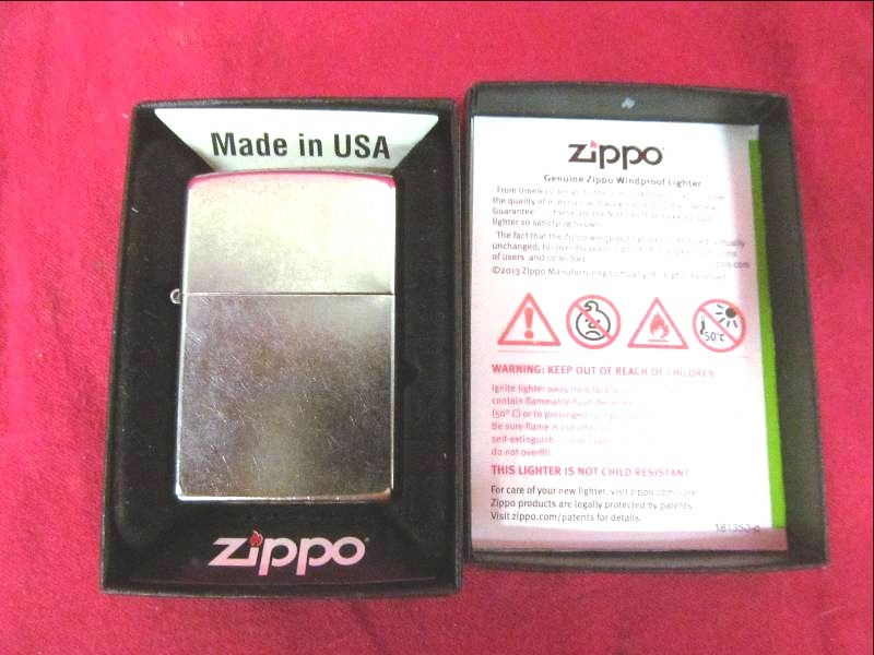 lot 308 image: Zippo lighter