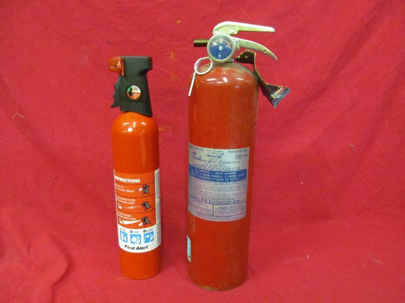 lot 311 image: fire extinguishers