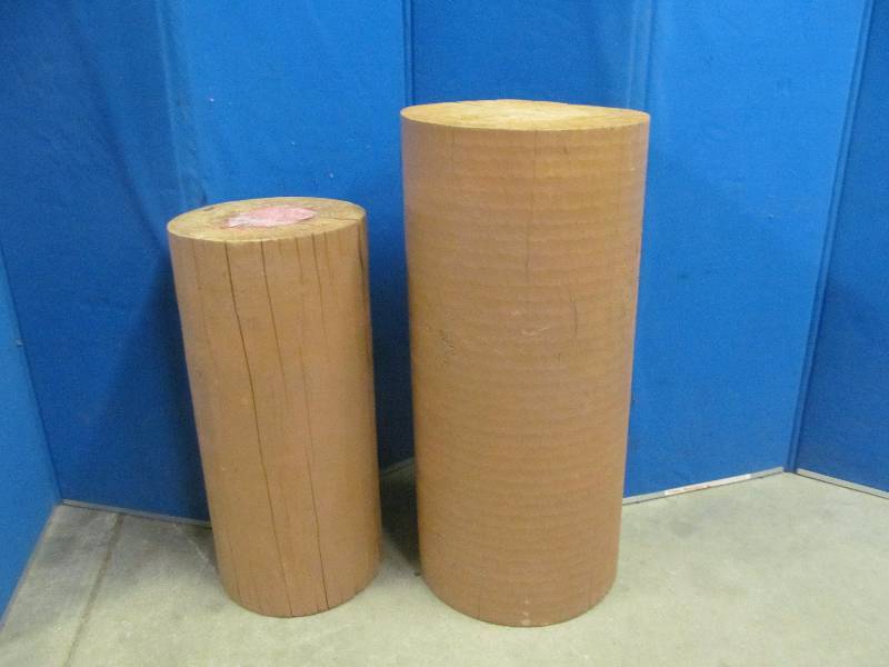 lot 352 image: log plant stands