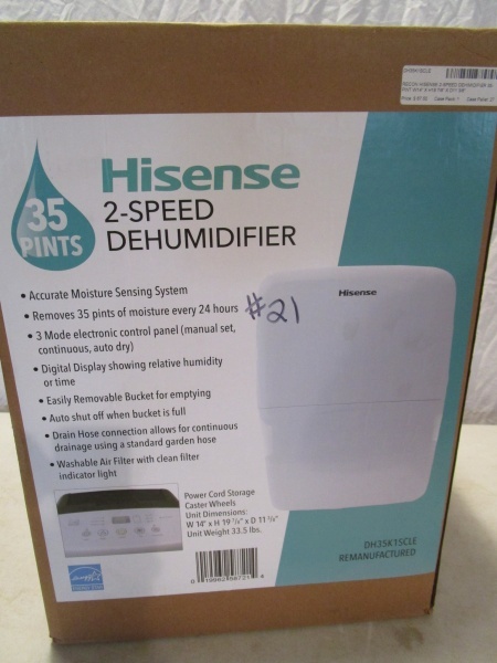 lot 21 image: Demumidifier - 35 pint