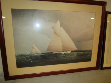 lot 27 image: Sailing Motif Prints