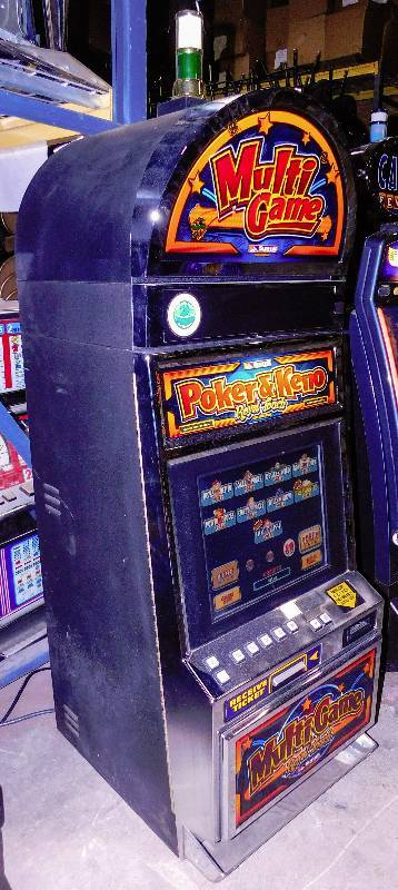 lot 1012 image: SUMMIT ROYAL TOUCH  VIDEO POKER & KENO SLOT MACHINE