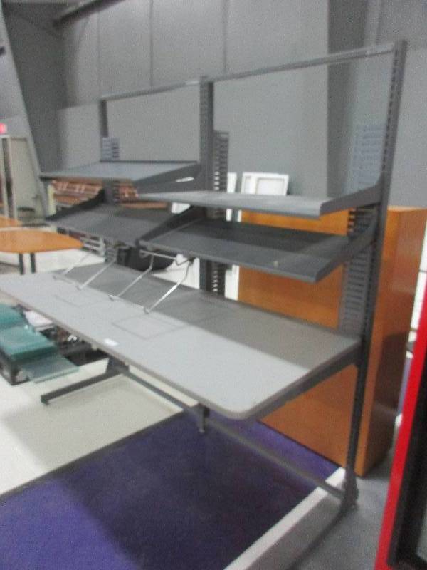 lot 67 image: Desk with shelves