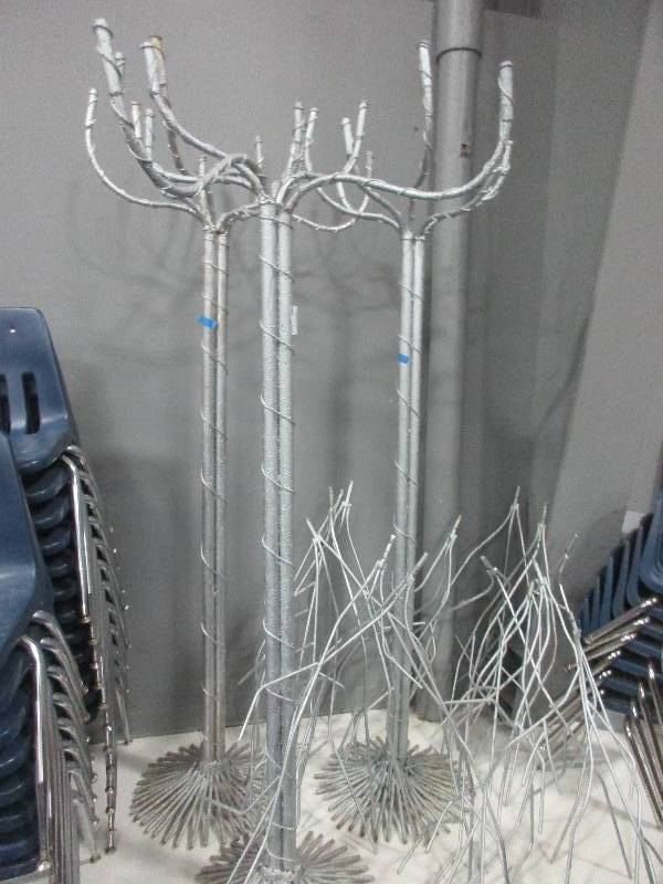 lot 112 image: Metal Trees