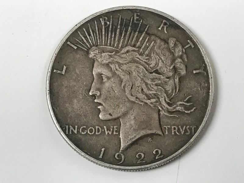 1922 Peace Dollar