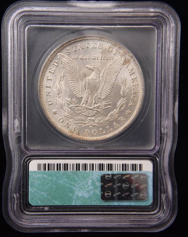 1884-O MORGAN SILVER DOLLAR MS65 ICG
