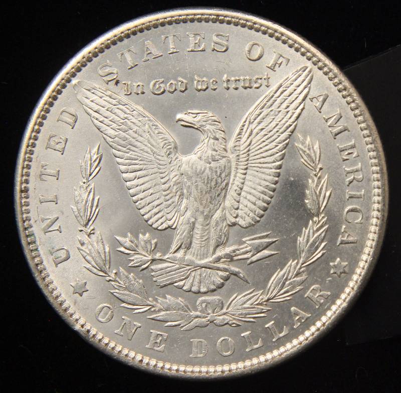 1891-P MORGAN SILVER DOLLAR BU