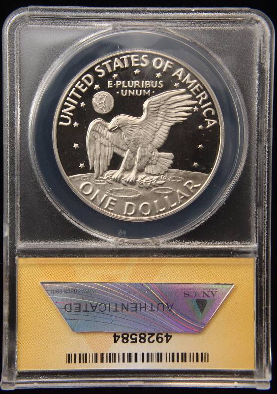 1978-S PROOF EISENHOWER DOLLAR PF68 DCAM ANACS