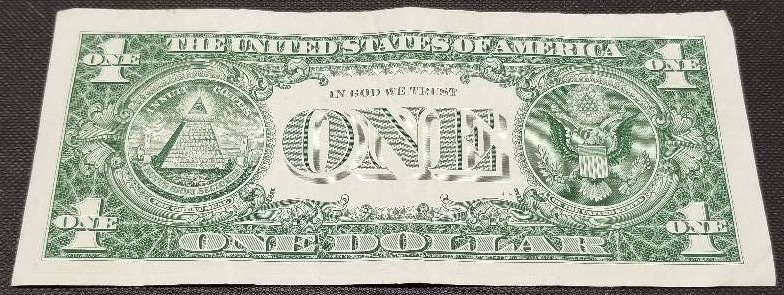 1957-A $1 SILVER CERTIFICATE BLUE SEAL XF DETAILS