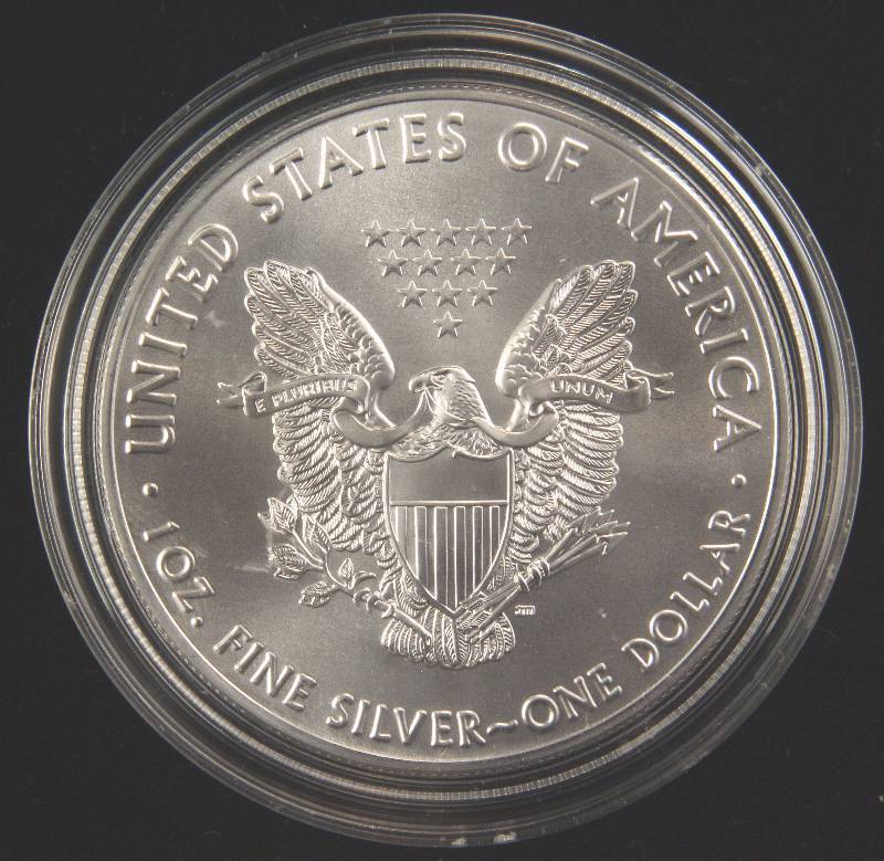 2017 AMERICAN SILVER EAGLE 1 TROY OZ. .999 FINE SILVER IN AIRTITE