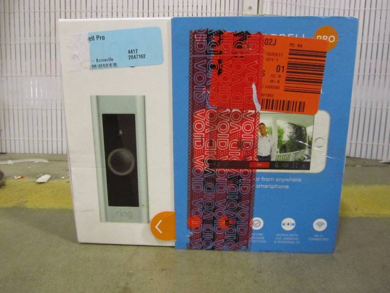 lot 19 image: Ring Video Doorbell Pro
