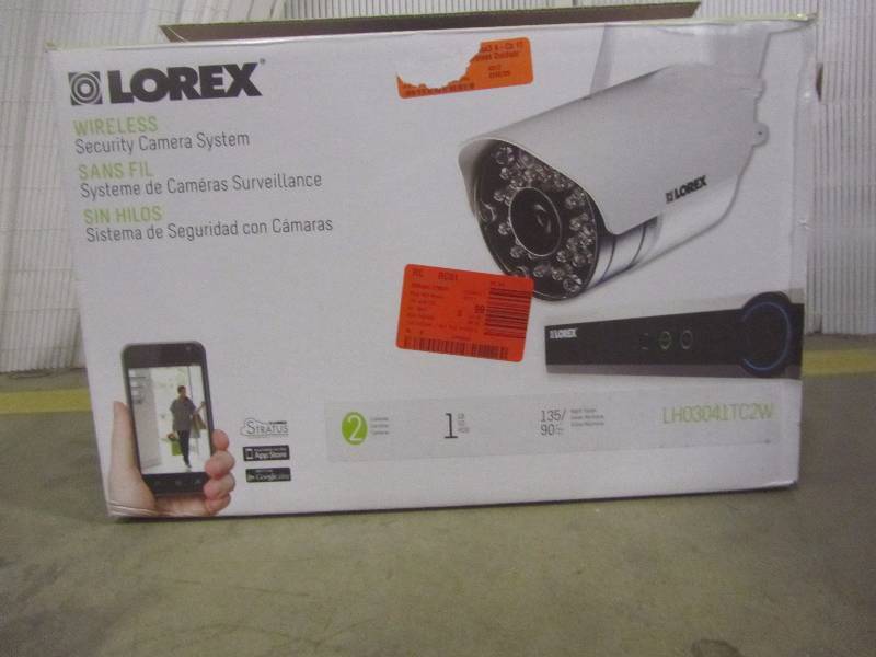 lot 24 image: Lorex by FLIR Eco Blackbox3 4-Ch 1TB HDD DVR with 2x Wireless Outdoor Cameras