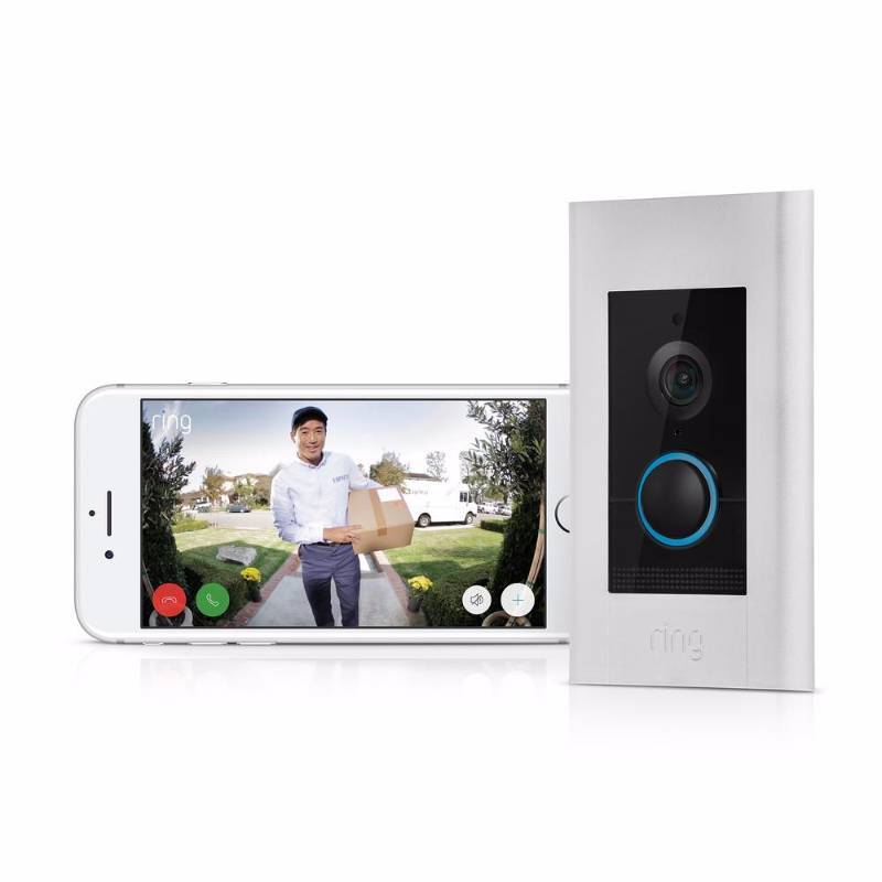 lot 20 image: Ring Chime Pro & Ring Wired Video Doorbell Elite
