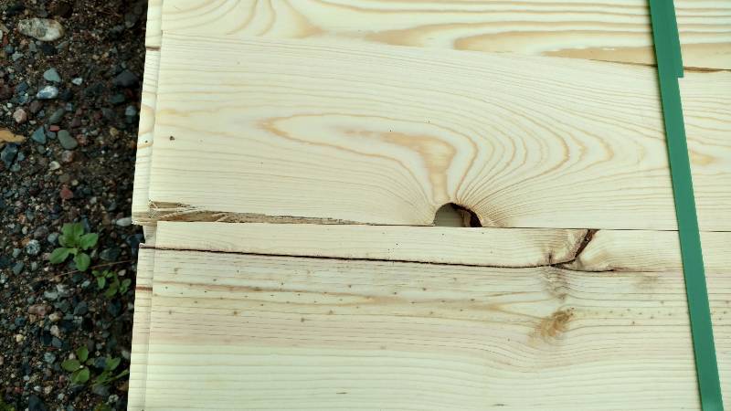 lot M192974 image: 1x6x8 Ponderosa Pine Tongue and Groove Outs