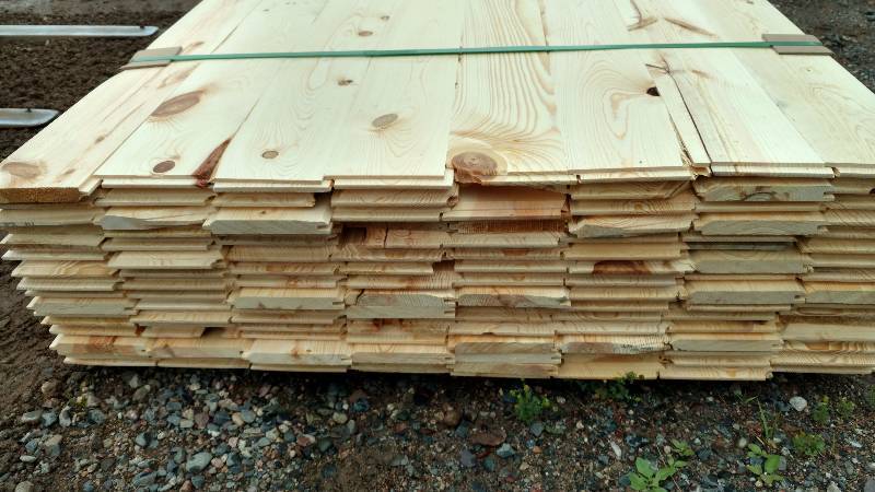 lot 111302 image: 1x6x10 Ponderosa Pine Tongue and Groove Outs