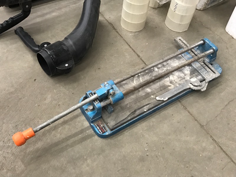 lot 31 image: Assorted Hardware, Tile Cutter & Etc