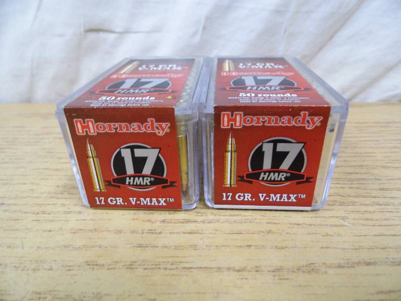 lot 59 image: 2 Packs 17 GR Vmax Ammunition