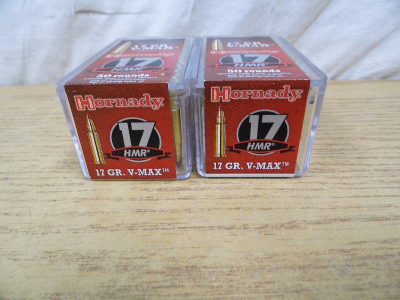 lot 60 image: 2 Packs 17 GR Vmax Ammunition