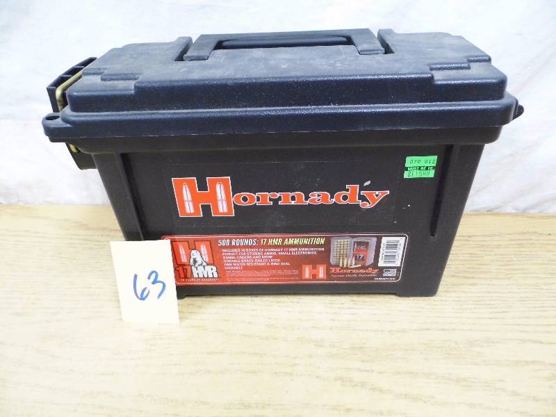 lot 63 image: Empty Ammunition Case