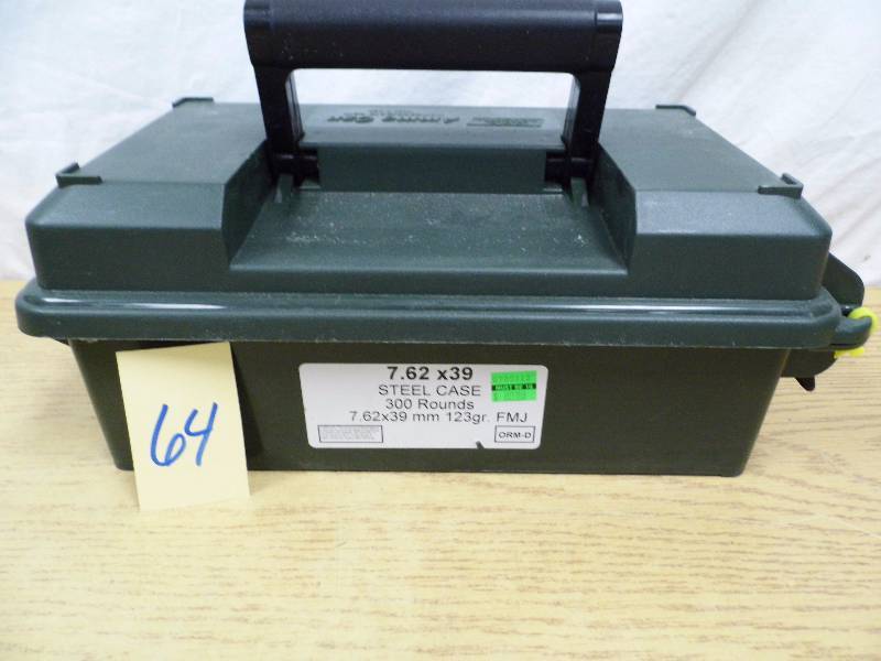 lot 64 image: 7.62 x 39mm Ammunition