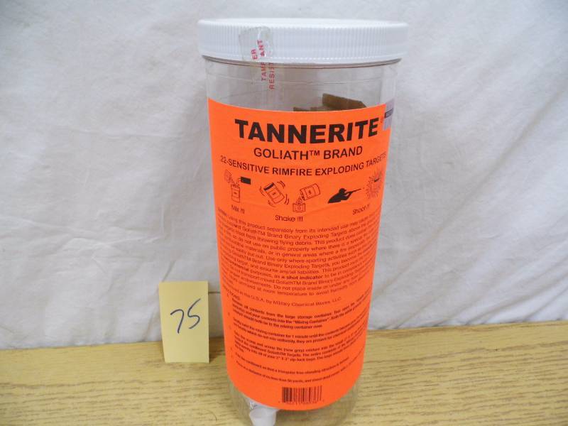 lot 75 image: Tannerite Goliath Exploding Targets