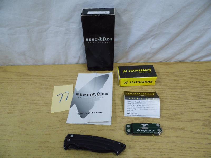 lot 77 image: Leatherman - Knife