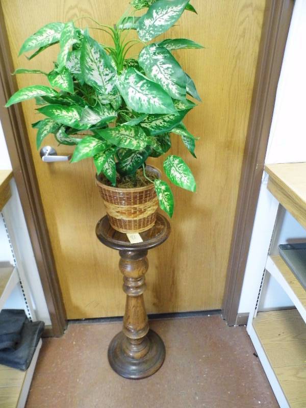 lot 81 image: Plant w Stand