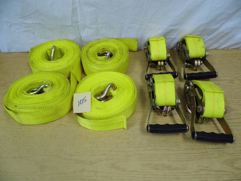 lot 105 image: 4 Tie Down Straps