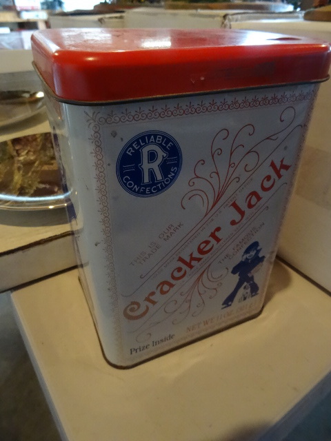 Vintage Cracker Jack Tin