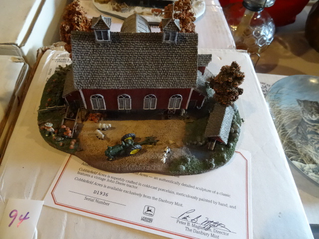 Danbury Mint John Deere Cobble Field Acres Sculpture