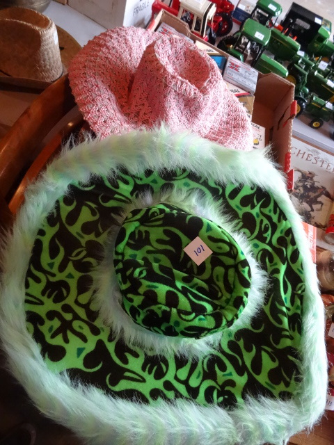 Green Pimp Hat & Womens Hat