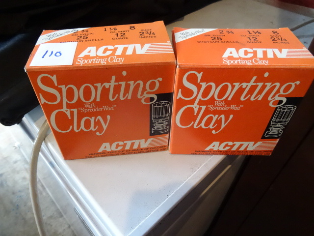2 Boxes 12 gauge 2 34           8 Shot